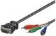 Kabel MicroConnect D-Sub - RCA (Cinch) x3 2m Czarno-czerwono-niebiesko-zielony (MONGG2RCA) Darmowy odbiór w 26 miastach!