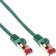 Intos Patchcord S/FTP, PiMF, Cat.6, 250MHz, halogen free, zielony 0.3m (76933G) Darmowy odbiór w 26 miastach!