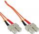 InLine Patchcord światłowodowy SC/SC, 62.5/125m, OM1, 3m (83603) Darmowy odbiór w 26 miastach!