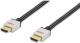 Kabel Ednet HDMI - HDMI 1m Czarno-biały (84480) Darmowy odbiór w 26 miastach!