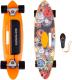 Deskorolka elektryczna WORKER Elektryczna deskorolka Elektryczny longboard Smuthrider Kolor Czarny/pomarańczowy (16084-1) Darmowy odbiór w 26 miastach! Raty od 43,43 zł