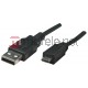 Kabel USB Manhattan USB 2.0 A-Micro B M/M 1,8m czarny (307178) Darmowy odbiór w 26 miastach!