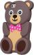 GreenGo Nakładka Animal 3D Teddy do HTC 626 (GSM021309) Darmowy odbiór w 26 miastach!