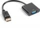 Kabel Lanberg DisplayPort - D-Sub 0.1m Czarny (AD-0002-BK) Darmowy odbiór w 26 miastach!