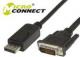 Kabel MicroConnect DisplayPort - DVI 3m Czarny (DP-DVI-MM-300) Darmowy odbiór w 26 miastach!