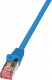 LogiLink Patchcord CAT6, S/FTP, PIMF, 0,25m, niebieski (CQ2016S) Darmowy odbiór w 26 miastach!