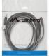 Kabel Lanberg Minijack 3.5 - Minijack 3.5 (wtyk-gniazdo) 5m Czarny (CA-MJFJ-10CC-0050-BK) Darmowy odbiór w 26 miastach!