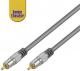 Kabel Home Theater RCA (Cinch) - RCA (Cinch) 2.5m Szary (52490) Darmowy odbiór w 26 miastach!