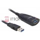 Kabel USB Delock USB 3.0 AM-AF 5M aktywny (83089) Darmowy odbiór w 26 miastach!