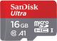 Karta pamięci MicroSDHC SanDisk Ultra 16GB A1 (SDSQUAR-016G-gn6ma)