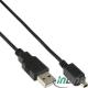 Kabel USB InLine USB A/mini USB, 2m, Czarny (33106) Darmowy odbiór w 26 miastach!