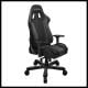 Fotel DXRacer King Czarny (OH/KS06/N) Darmowy odbiór w 26 miastach! Raty od 54,63 zł
