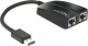 Kabel USB Delock USB 3.0 2 x Gigabit LAN (62583) Darmowy odbiór w 26 miastach! Raty od 9,62 zł