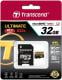 Karta pamięci Transcend microSDHC 32GB Class10 633x U3 - zdjęcie 1