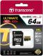 Karta pamięci Transcend microSDHC 64GB Class10 633x U3