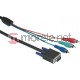 Kabel Hama D-Sub - RCA (Cinch) x3 5m Czarny (43194) Darmowy odbiór w 26 miastach!