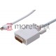 Kabel Assmann DisplayPort - DVI 3m Biały (AK340305030W) Darmowy odbiór w 26 miastach!