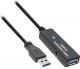 Kabel USB Intos USB 3.0 A/A 15m, Czarny (35656) Darmowy odbiór w 26 miastach!