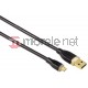 Kabel USB Hama Micro-USB 1,8M Czarny ( 784190000 ) Darmowy odbiór w 26 miastach!
