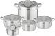 Zestaw garnków Tefal Hero 10 Elementów (E825SC84)