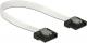Delock Przewód SATA FLEXI 6 Gb/s o dł. 10 cm, biały, metalowe zaciski 83830 Darmowy odbiór w 26 miastach!