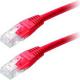 Lynx CS Patchcord, Cat6, UTP, 1m, czerwony (PK-UTP6-010-RED) Darmowy odbiór w 26 miastach!