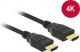 Kabel Delock HDMI - HDMI 1m Czarny (84713) Darmowy odbiór w 26 miastach!