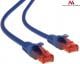 Maclean Patchcord, Cat6, 2m, niebieski (MCTV-302N) Darmowy odbiór w 26 miastach!
