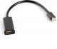Kabel Lanberg Mini DisplayPort - HDMI Czarny (AD-0005-BK) Darmowy odbiór w 26 miastach!