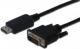 Kabel Assmann DisplayPort - DVI 1m Czarny (AK340301010S) Darmowy odbiór w 26 miastach!