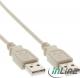 Kabel USB InLine USB-A 1m Szary (34310H) Darmowy odbiór w 26 miastach!
