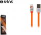 Kabel USB S-link Lightning 1m Pomarańczowy Darmowy odbiór w 26 miastach!