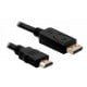 Kabel Delock DisplayPort - HDMI 2m Czarny (82587) Darmowy odbiór w 26 miastach!