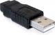 Adapter USB Delock Mini USB-USB Czarny (65094) Darmowy odbiór w 26 miastach!