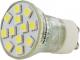 Whitenergy Żarówka LED GU10, 12SMD5050, 2W, 230V, zimna biała ( 08896 ) Darmowy odbiór w 26 miastach!