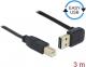 Kabel USB Delock USB A - USB B, (M/M), czarny, 3m (83541) Darmowy odbiór w 26 miastach!