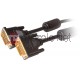 Kabel DigitalBOX DVI - DVI 5m Czarny (DBBLDVI24MM5) Darmowy odbiór w 26 miastach!