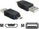 Adapter USB Delock Micro USB - USB Czarny (65036) Darmowy odbiór w 26 miastach!