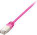 Equip Patchcord, Cat.6, S/FTP, PIMF, 50cm, różowy (605587) Darmowy odbiór w 26 miastach!