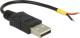 Delock Przewód USB 2.0 Typ-A, wtyk męski 2 x wyprowadzenia zasilania, o długości 10 cm Raspberry Pi (85250) Darmowy odbiór w 26 miastach!
