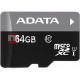 Karta MicroSD ADATA 64GB (AUSDX64GUICL10-RA1) Szybka dostawa! Producent Poleca Darmowy odbiór w 26 miastach!