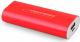 Powerbank Esperanza Hadron 4400mAh czerwony