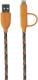 Kabel USB Boompods Duo Lightning & Micro to USB Cable 1.0 m orange (DCORA) Darmowy odbiór w 26 miastach!