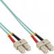 InLine Patchcord światłowodowy SC/SC, 50/125m, OM3 0.5m (83555O) Darmowy odbiór w 26 miastach!