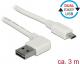 Kabel USB Delock Easy-USB, Micro B, 3m, biały (85173) Darmowy odbiór w 26 miastach!