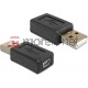 Adapter USB Delock Micro USB - USB Czarny (65029) Darmowy odbiór w 26 miastach!