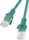 Lanberg RJ-45/RJ-45 kat.5e Zielony 0.25m (PCU5-10CC-0025-G) Darmowy odbiór w 26 miastach!