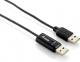 Kabel USB Equip USB A - USB A Czarny 1.8m (133339) Darmowy odbiór w 26 miastach!