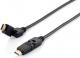 Kabel Equip HDMI - HDMI 3m Czarny (119363) Darmowy odbiór w 26 miastach!