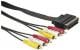Kabel Logo SCART - RCA (Cinch) x6 3m Czarny Darmowy odbiór w 26 miastach!